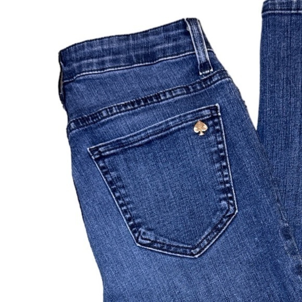 Kate Spade New York Broome Street Mid Rise Skinny Jeans (Size 28) - Picture 7 of 13